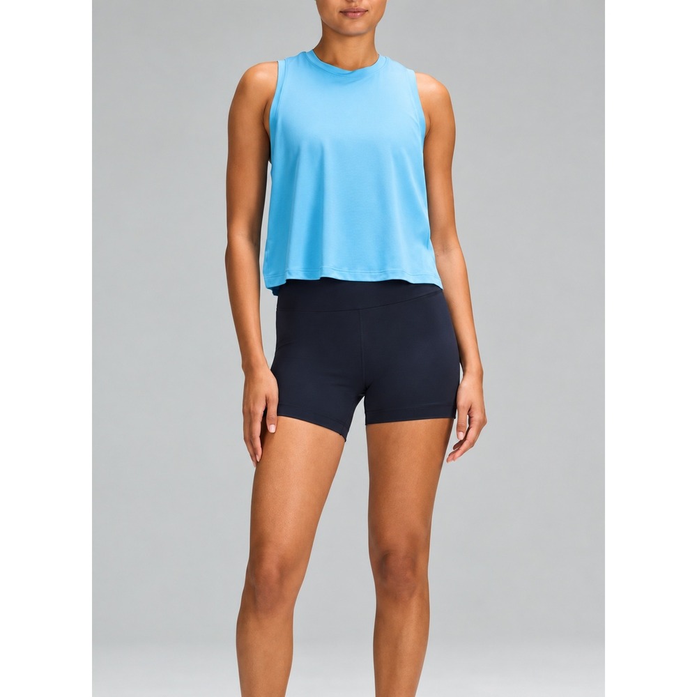 Lululemon | Ultralight Waist-Length Tank Top Kayak Blue | Sz 6